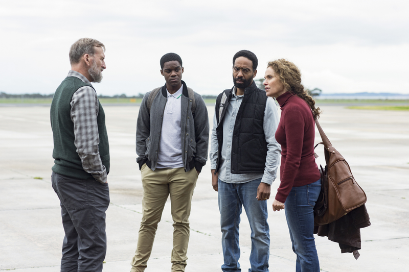 Christopher Eccleston, Jovan Adepo, Kevin Carroll, Amy Brenneman (Photo: Ben King)
